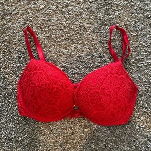Victoria Secret Red Lace Bra
